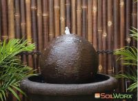 Roman Solar Fountain - Charcoal